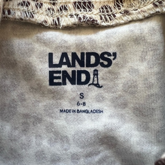 Lands’ End Women’s Mock Turtleneck, size small. Leopard print. NWT - Picture 6 of 6